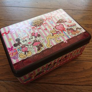 ディズニー(Disney)のディズニーリゾート ミッキー   空き缶  小物入れ(キャラクターグッズ)