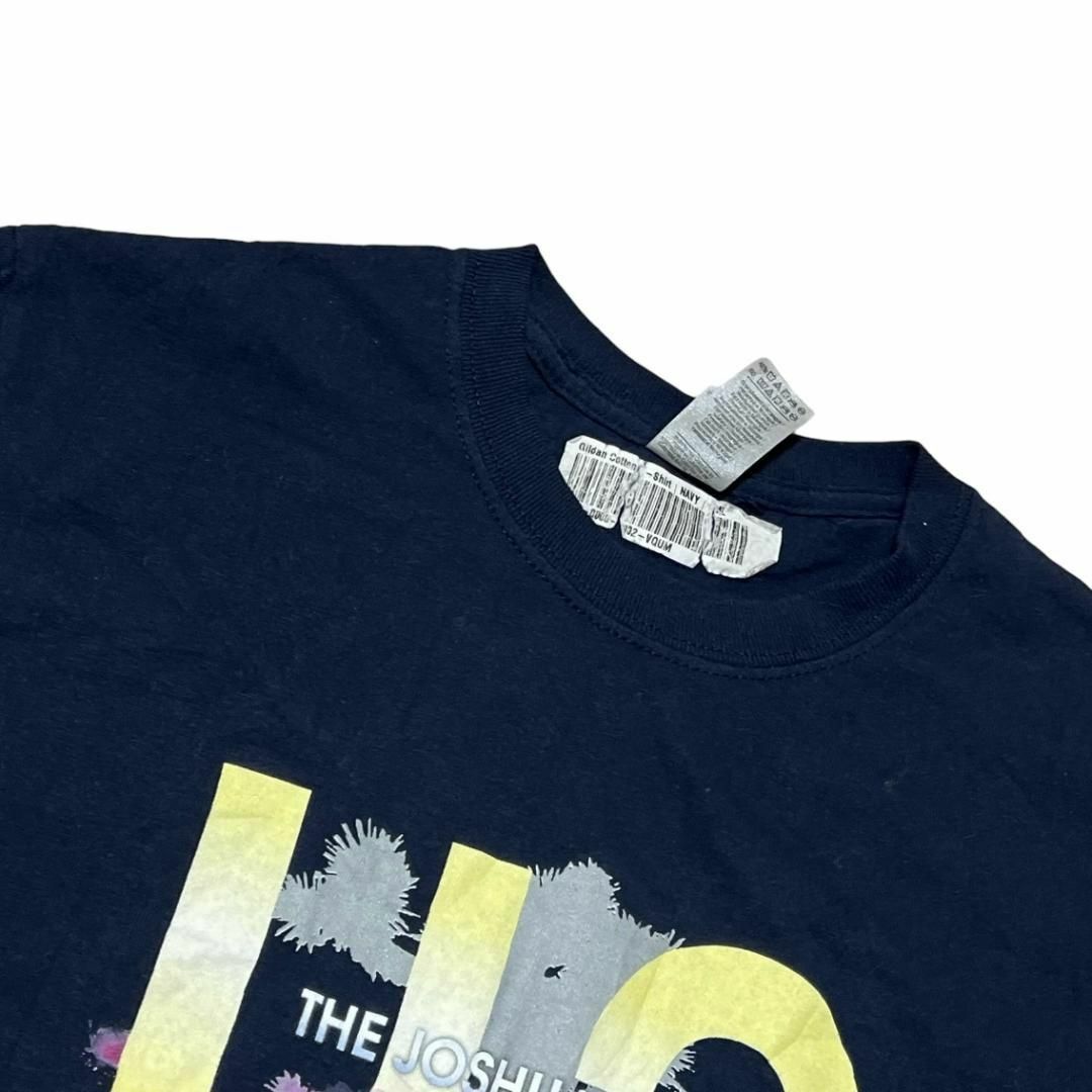 MUSIC TEE(ミュージックティー)のU2 バンド半袖Tシャツ ロックT バンT ネイビー be5 メンズのトップス(Tシャツ/カットソー(半袖/袖なし))の商品写真