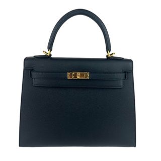 エルメス(Hermes)の新品 HERMES エルメス Kelly25 ケリー25 Black ブラック GHW ゴールド金具 Epsom エプソン Y刻(ショルダーバッグ)