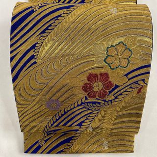 袋帯 美品 秀品 六通 正絹 【中古】(帯)