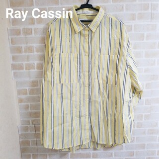 レイカズン(RayCassin)のRay Cassin ストライプオーバーシャツ(シャツ/ブラウス(長袖/七分))