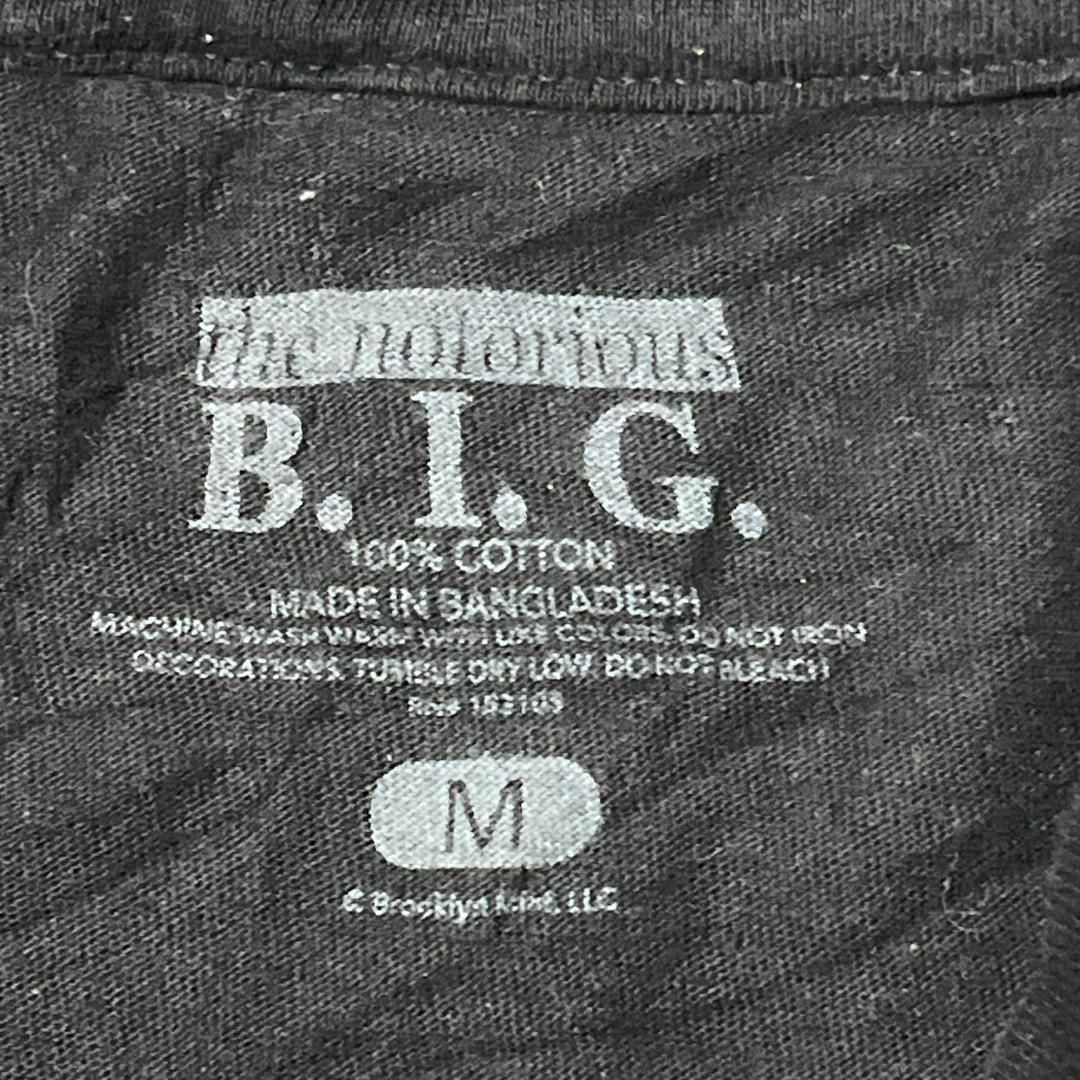 MUSIC TEE(ミュージックティー)のノートリアスB.I.G. ヒップホップ 半袖Tシャツ ラッパー バンT be6 メンズのトップス(Tシャツ/カットソー(半袖/袖なし))の商品写真