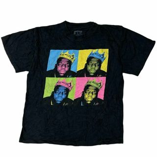 ミュージックティー(MUSIC TEE)のノートリアスB.I.G. ヒップホップ 半袖Tシャツ ラッパー バンT be6(Tシャツ/カットソー(半袖/袖なし))