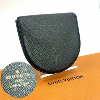 ルイヴィトン(LOUIS VUITTON)の真贋済【ヴィトン】良品”タイガ ポルトモネ キュヴェット コインケース エピセア(コインケース/小銭入れ)