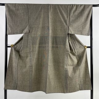 男着物 身丈140cm 裄丈68cm 正絹 美品 逸品 【中古】(着物)