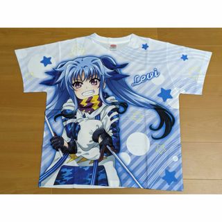 リリカルなのは Detonation レヴィ フルグラフィックTシャツ Lサイズ(Tシャツ/カットソー(半袖/袖なし))