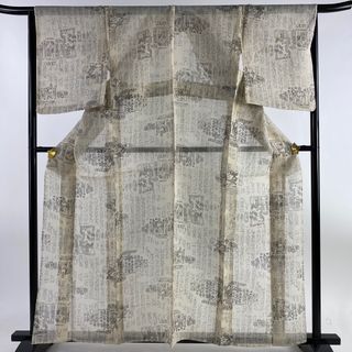 小紋 身丈161.5cm 裄丈67cm 正絹 美品 逸品 【中古】(着物)