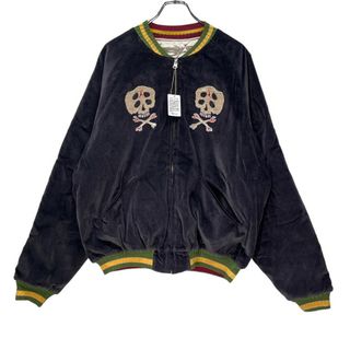 キャピタル(KAPITAL)のKAPITAL キャピタル タグ付未使用 20AW 硫化別珍スーベニアJKT(レインスカル) K2109LJ036 ジャケット 刺繍 4 XL レア 希少(スカジャン)