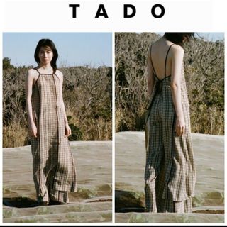 【完売品】TADO  ANIOL APRON DRESS　エプロンワンピース