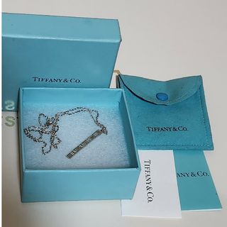 ティファニー(Tiffany & Co.)のTIFFANY&Co.●アトラスバー ネックレス●廃盤希少 ティファニープレート(ネックレス)