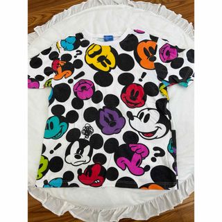 Disney - 東京ディズニーリゾート　大人M ミッキーマウス　Tシャツ　総柄　ミッキー