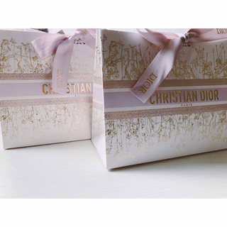 クリスチャンディオール(Christian Dior)のDior ディオール　ショッパー　母の日　限定柄　2枚　ラッピング　プレゼント用(その他)