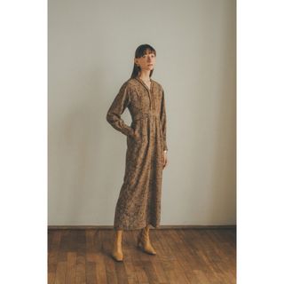 クラネ(CLANE)のclane PAISLEY LOOSE ONE PIECE②(ロングワンピース/マキシワンピース)