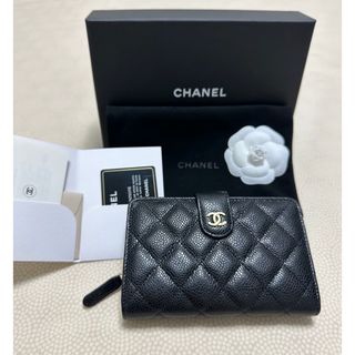 CHANEL - 【新品未使用】正規品 CHANEL 二つ折り財布