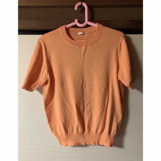 レディース　オレンジ　トップス(Tシャツ(半袖/袖なし))