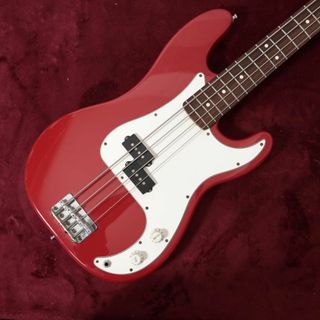 【7975】 Fender Mexico precision bass 赤 PB(エレキベース)