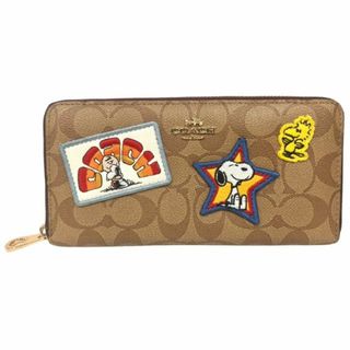 コーチ(COACH)の未使用 コーチ スヌーピー ピーナッツ COACH シグネチャー(ポーチ)