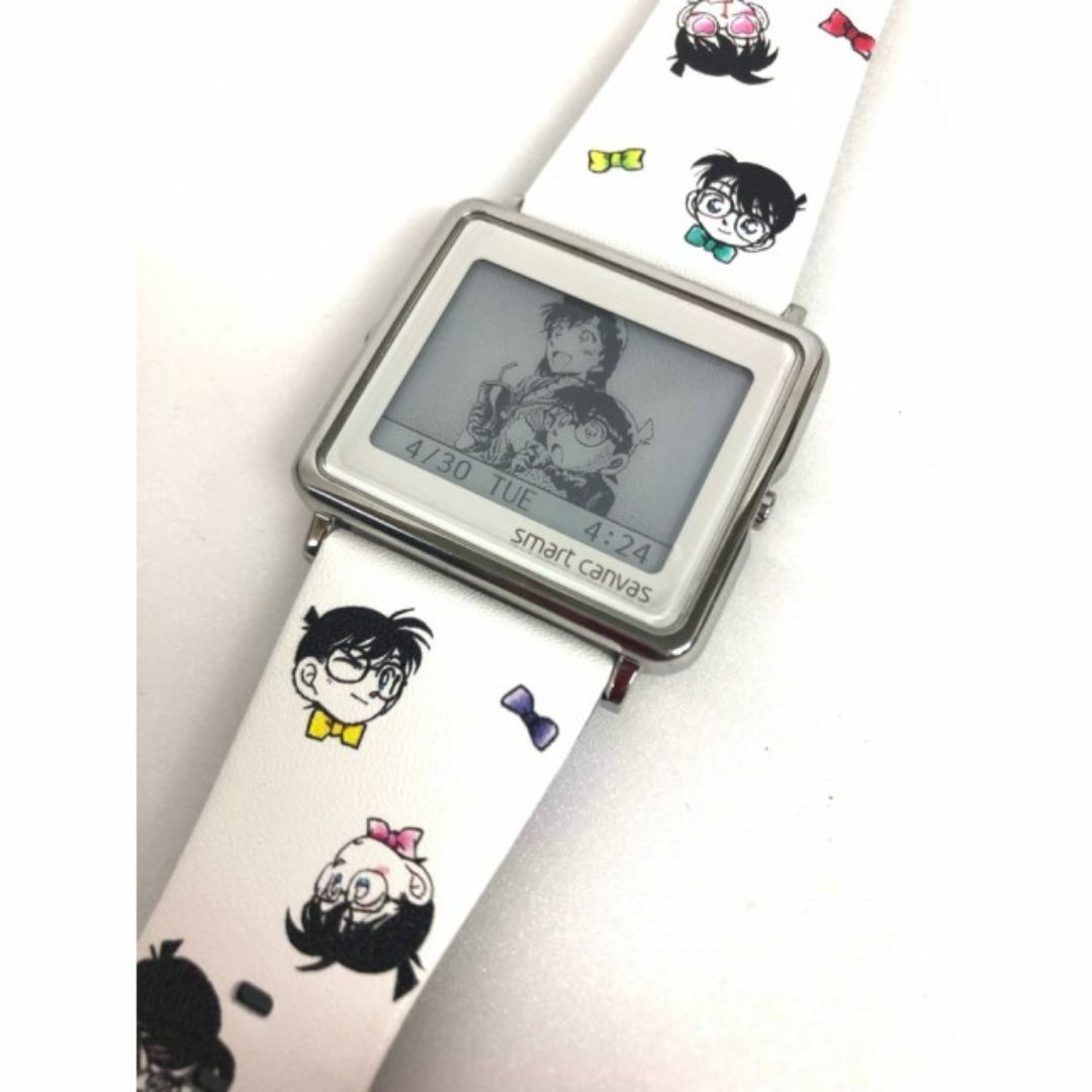 新品同様 スマートキャンバス 名探偵コナン 時計 セイコー エプソン レディースのファッション小物(腕時計)の商品写真