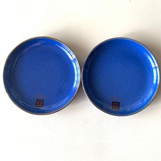 ジバンシィ(GIVENCHY)のジバンシー　青い皿　小皿　2枚セット(食器)