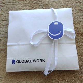 グローバルワーク(GLOBAL WORK)の男性向けプチギフト　GLOBAL WORK　靴下　ソックス　ラッピング　紙袋付(ソックス)