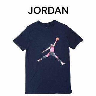 ジョーダン(Jordan Brand（NIKE）)のレアモデル　JORDANビッグプリント　Tシャツ　ジョーダン　ブルズカラー(Tシャツ/カットソー(半袖/袖なし))