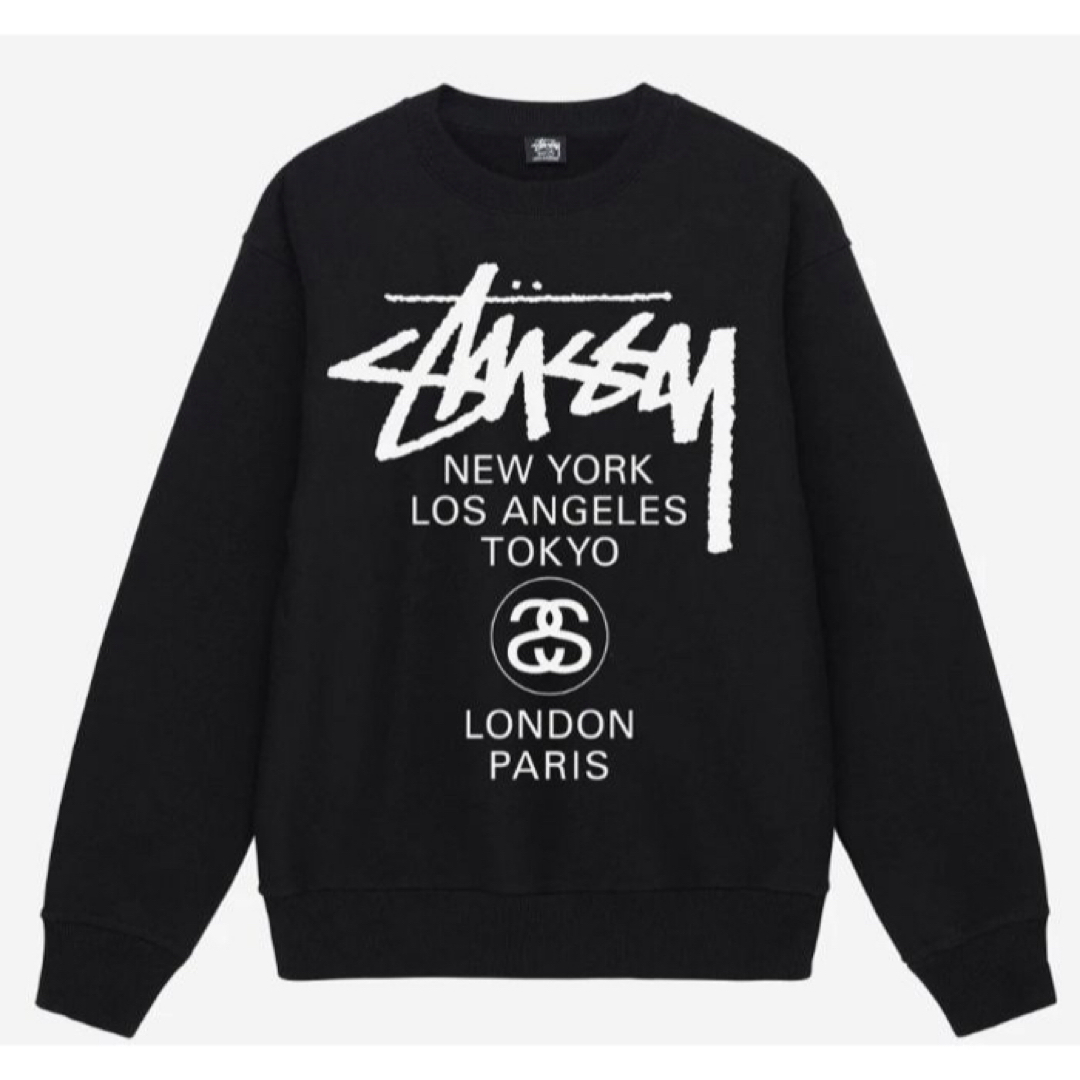 STUSSY ステューシー 8BALL CREWトレーナー M 新品|ファッション STUSSY ステューシー 8BALL CREWトレーナー M 新品|ファッション