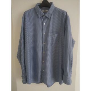 ユニクロ(UNIQLO)のUNIQLO ユニクロ ファインクロスコンフォートストライプシャツ 3XL(シャツ)