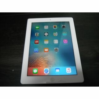アップル(Apple)の【ジャンク品】Apple iPad 16GB ホワイト　MD328J　①(タブレット)