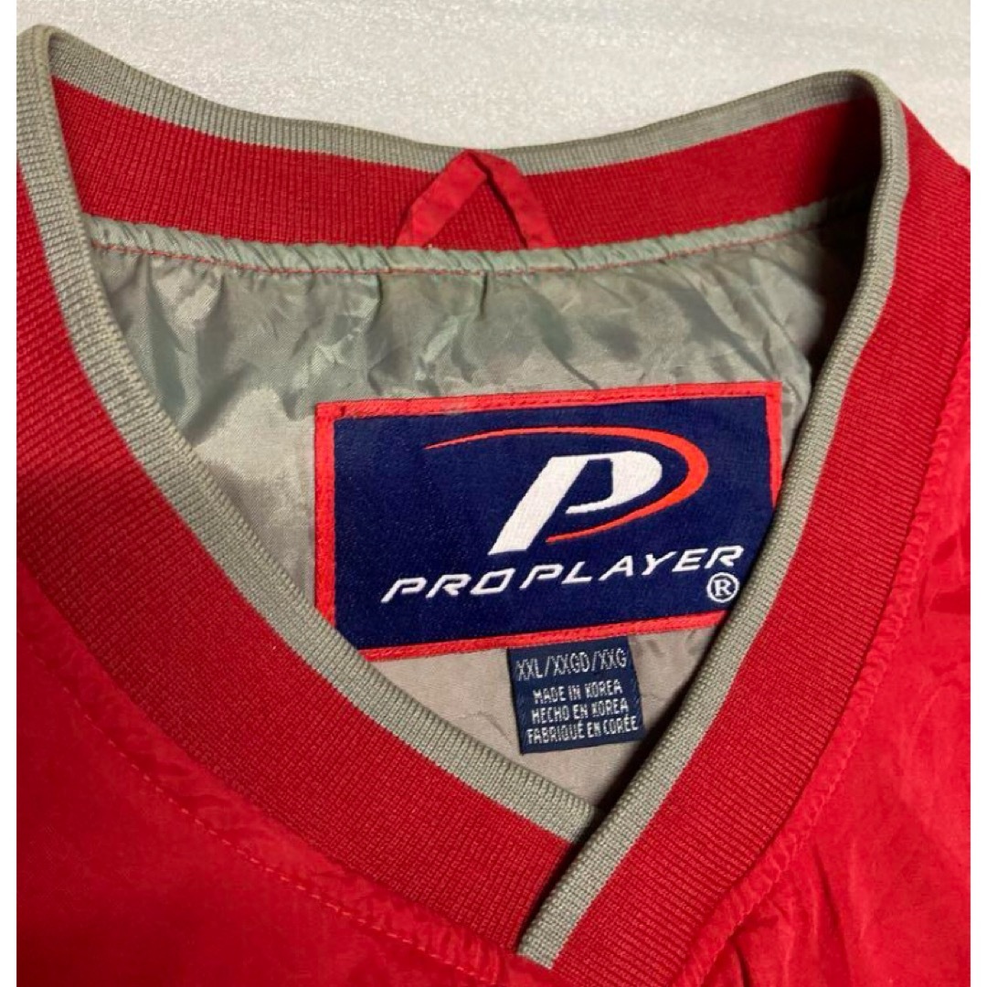 MLB(メジャーリーグベースボール)のMLBインディアンス　プルオーバー 状態良好 メンズのジャケット/アウター(ナイロンジャケット)の商品写真