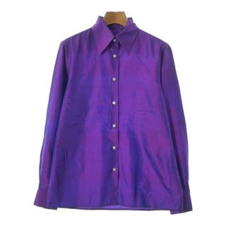 エトロ(ETRO)のETRO エトロ カジュアルシャツ 42(M位) 紫系 【古着】【中古】(シャツ/ブラウス(長袖/七分))