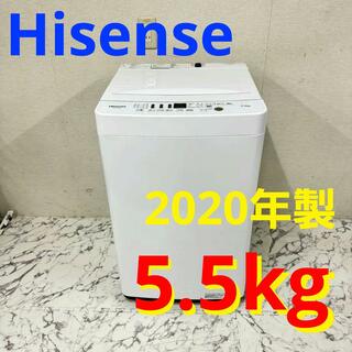 17426 一人暮らし洗濯機 Hisense  2020年製 5.5kg(洗濯機)