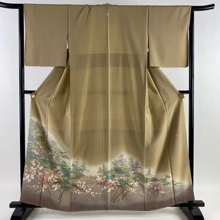 色留袖 身丈160.5cm 裄丈65cm 正絹 美品 秀品 【中古】(着物)