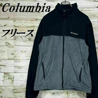 コロンビア(Columbia)の【120】USA規格ノコロンビアフルジップフリースジャケット刺繍ロゴ(ブルゾン)