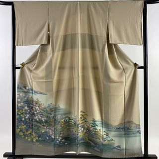 色留袖 身丈157cm 裄丈64cm 正絹 美品 秀品 【中古】(着物)