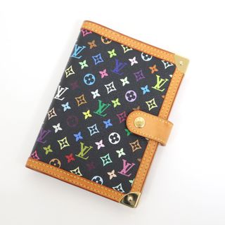 ルイヴィトン(LOUIS VUITTON)の【LOUIS VUITTON】ルイヴィトン アジェンダPM 手帳カバー モノグラム マルチカラー ノワール R20895 CA0016/hm10480ik(その他)