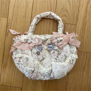 花柄　バック　春　ローラアシュレイ風　