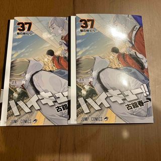 ハイキュー　37  映画特典　2冊分(少年漫画)