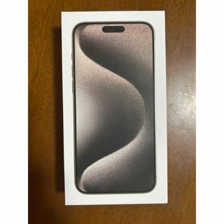 アイフォーン(iPhone)の【新品,未開封】iPhone15 Pro Max ナチュラル　256GB 1台(スマートフォン本体)