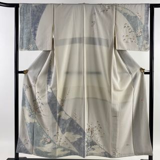 訪問着 身丈152cm 裄丈63.5cm 正絹 秀品 【中古】(着物)