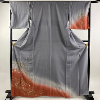 訪問着 身丈165cm 裄丈67.5cm 正絹 秀品 【中古】(着物)