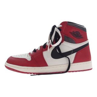 ナイキ(NIKE)のNIKE ナイキ スニーカー DZ5485-612 Air Jordan 1 High OG Lost & Found Chicago AJ1 エアジョーダン ハイ ロストファウンド シカゴ スニーカー レッド系 ホワイト系 28cm【新古品】【未使用】【中古】(スニーカー)