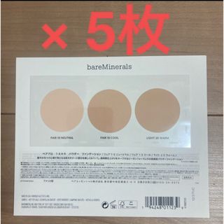 bareMinerals - ベアミネラル★ベアプロ　16HR パウダーファンデーション　3色　サンプル　5枚