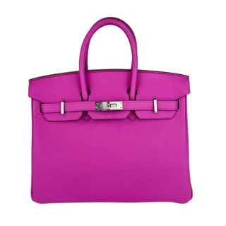 エルメス(Hermes)の新品 HERMES エルメス Birkin25 バーキン25 Magnolia マグノリア Togo トゴ PHW シルバー金具 C刻(ハンドバッグ)