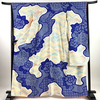 振袖 身丈165cm 裄丈65cm 正絹 秀品 【中古】(着物)