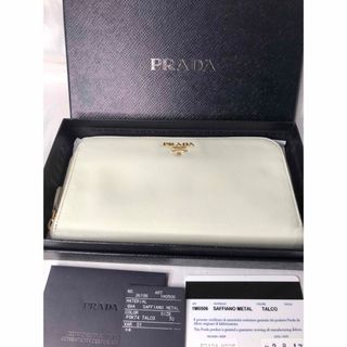 プラダ(PRADA)の超美品PRADA プラダ 長財布 ラウンドファスナー TALCO(財布)