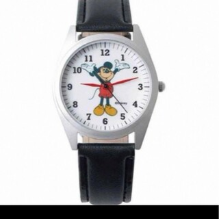 オトナミューズ 4月号 付録 ミッキーマウスデザイン ヴィンテージ調 腕時計(腕時計)