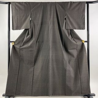 紬 身丈159.5cm 裄丈62.5cm 正絹 美品 名品 【中古】(着物)