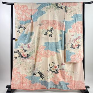 振袖 身丈160.5cm 裄丈62cm 正絹 秀品 【中古】(着物)