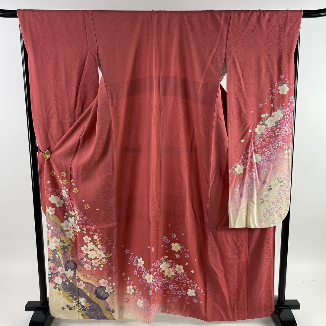 振袖 身丈162cm 裄丈66cm 正絹 美品 名品 【中古】 レディースの水着/浴衣(着物)の商品写真