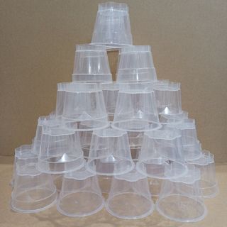 プリン容器 廃材 図工 工作 製作 材料(各種パーツ)